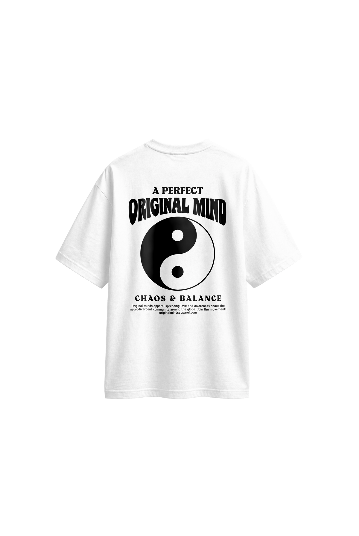 A Perfect Original Mind - Men's T-Shirt Oversized Fit back