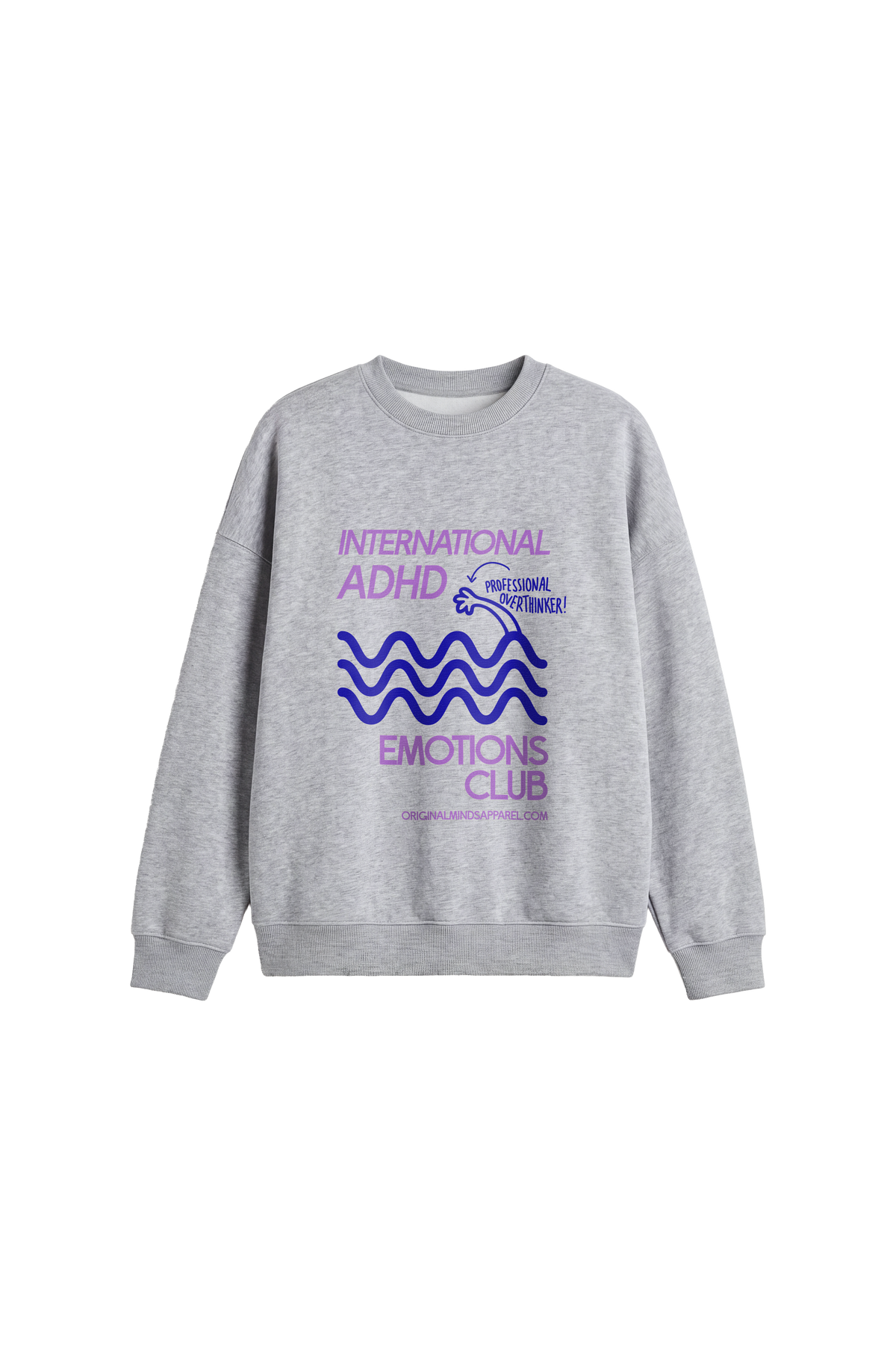 Adhd Emotions Club - Men’s Sweatshirt regular fit · front
