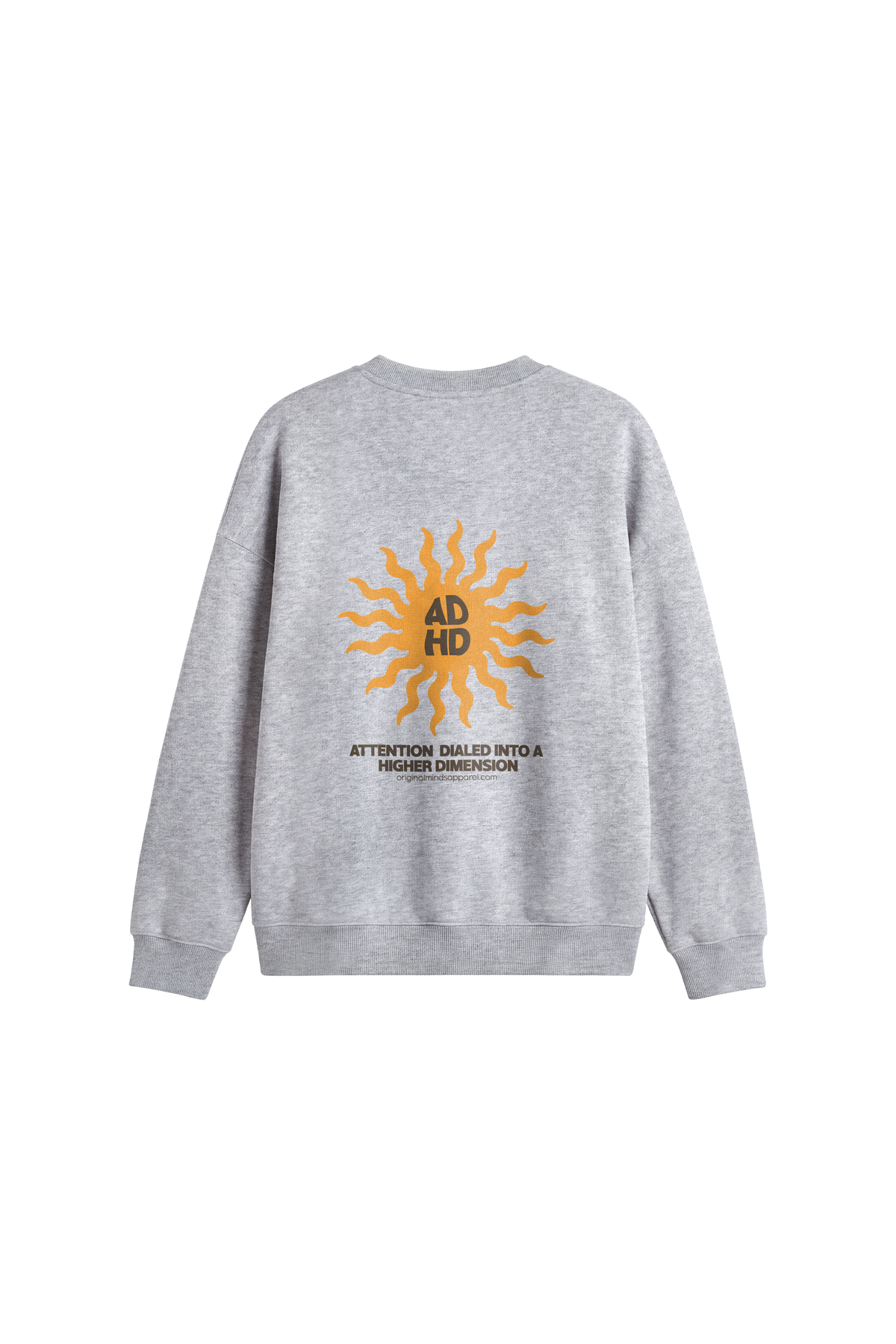 Attention Dialed Higher - Men’s Sweatshirt regular fit — back