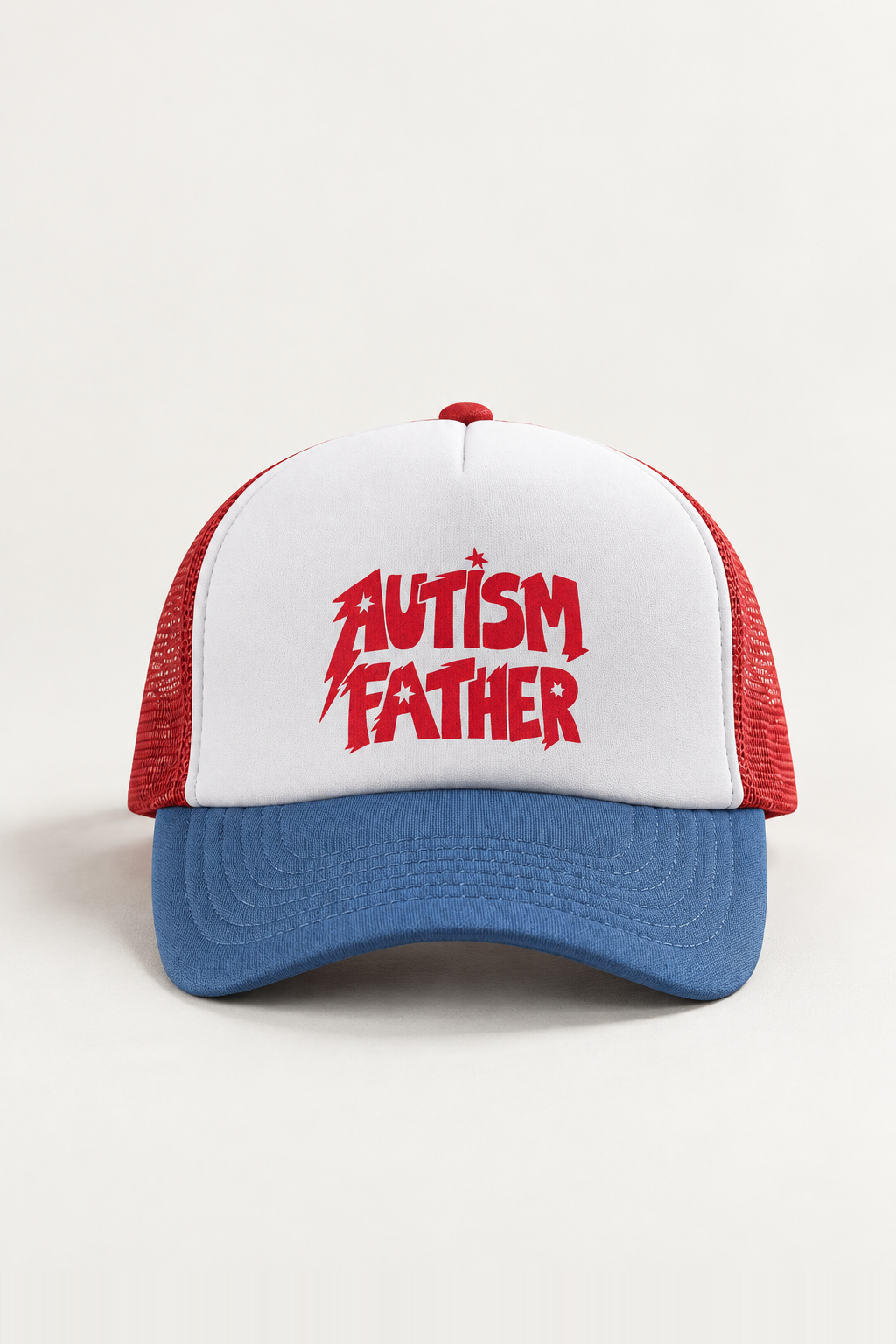 Autism Father - Trucker Cap · front