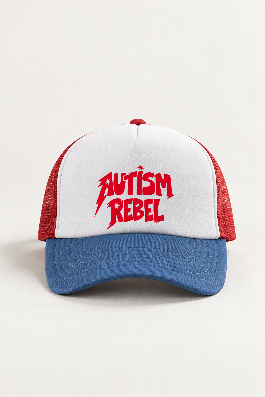 Autism Rebel - Trucker Cap · front