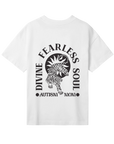 Divine Fearless Autism Mom - Women’s T-shirt oversized fit — back