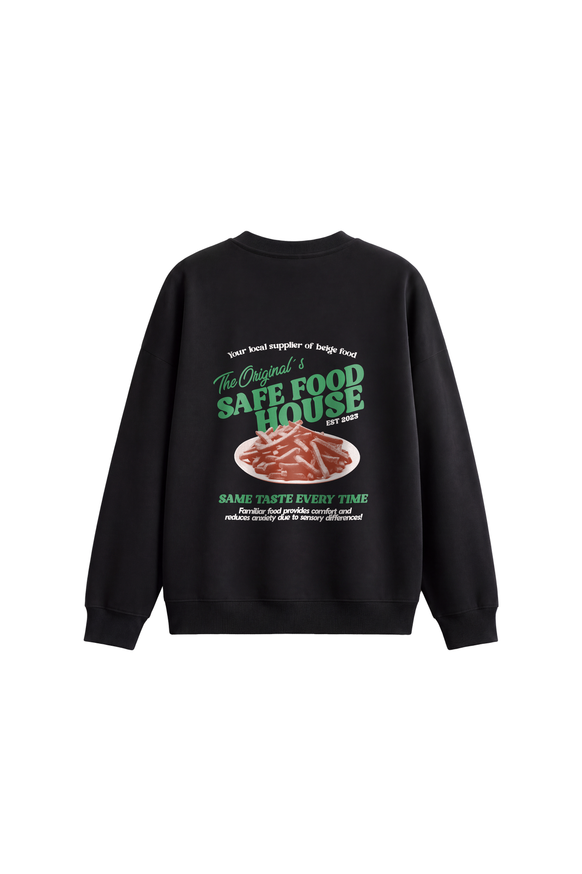 Safe Food - Men’s Sweatshirt regular fit — back