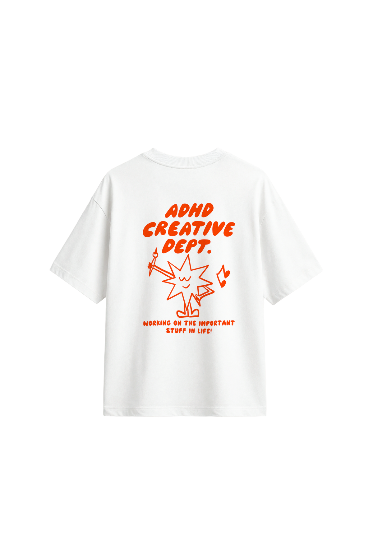 ADHD Creative Dept - Womens Loose Fit T-shirt · back