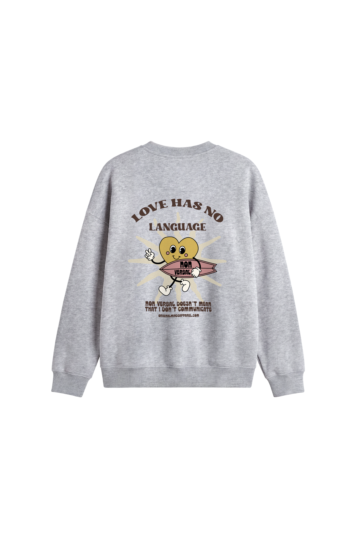 Verbal Surf - Men’s Sweatshirt regular fit · back