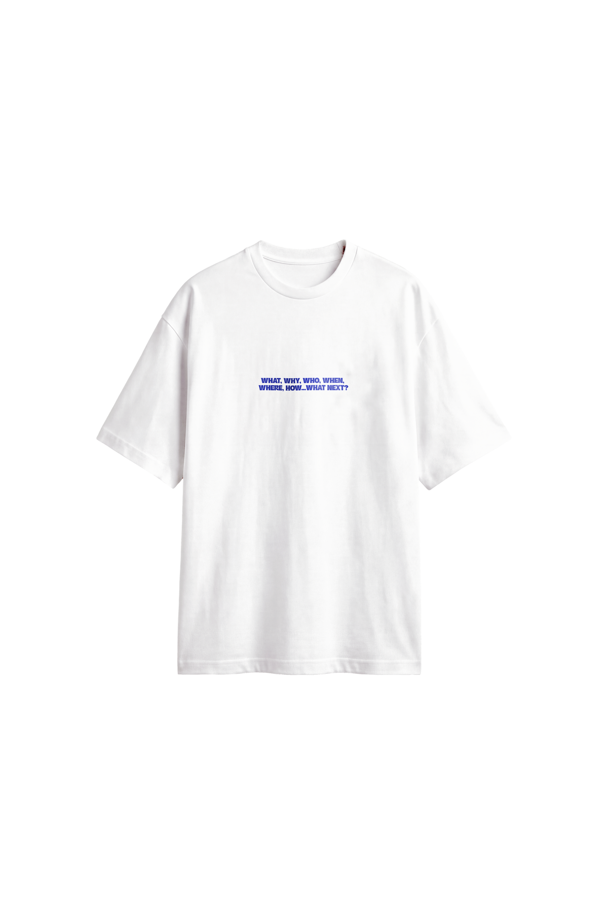 What Next? - Men's T-Shirt Oversized Fit front