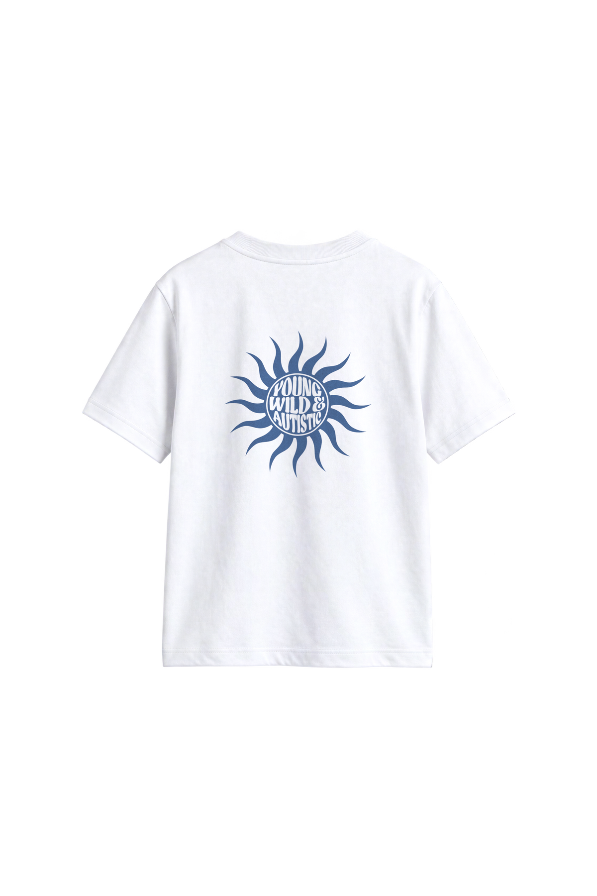 Young Wild & Autistic - Kids T-shirt — back