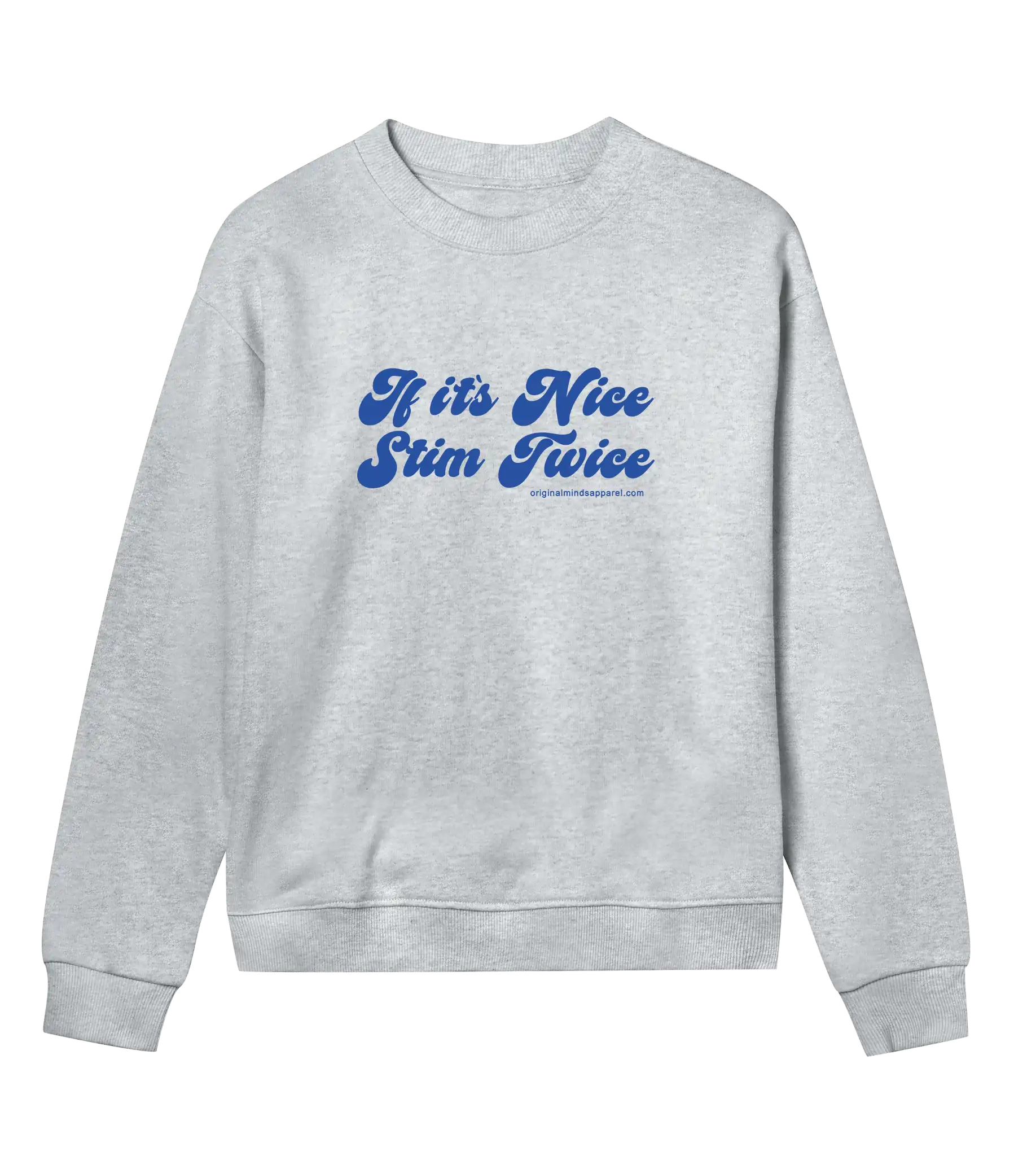 If it's nice, stim twice - Women’s Sweatshirt regular fit