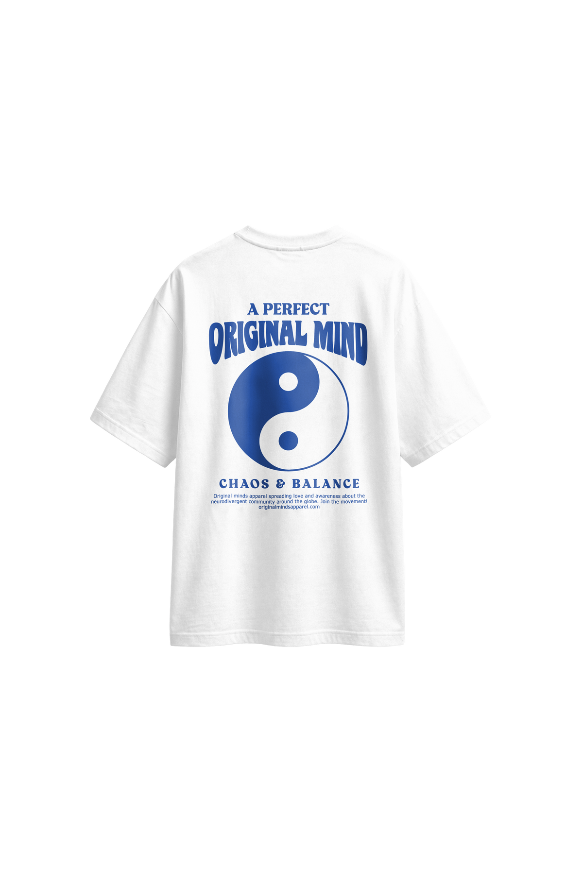 A Perfect Original Mind - Men's T-Shirt Oversized Fit back