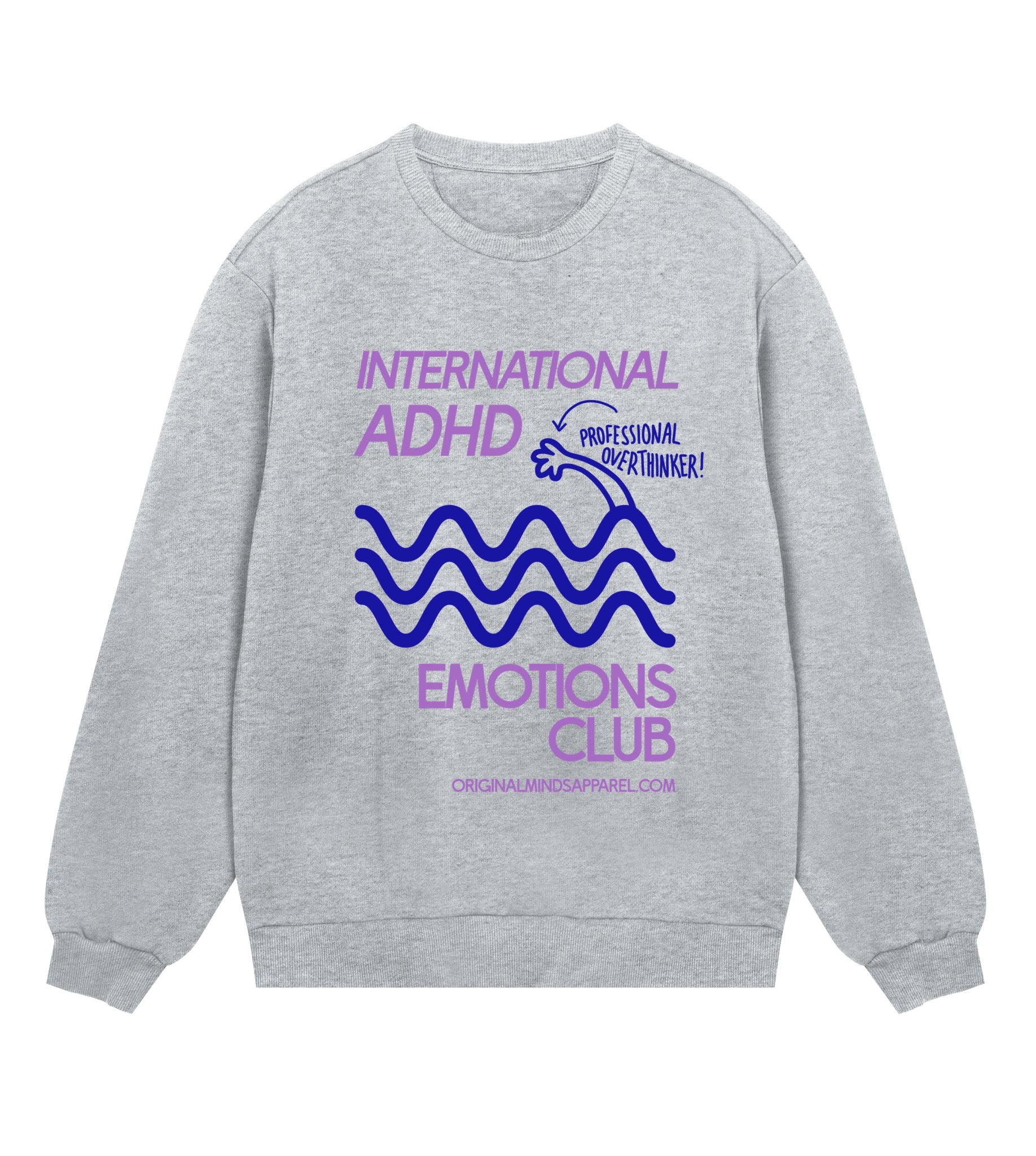 Adhd Emotions Club - Mens Regular Sweatshirt