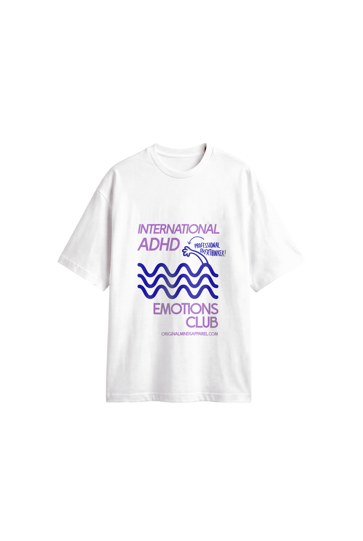Adhd Emotions Club -  Men’s T-shirt boxy fit