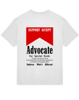 Advocate -  Men’s T-shirt boxy fit — back