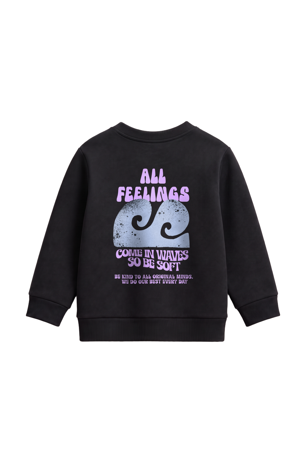 All Feelings - Kids Sweatshirt — back
