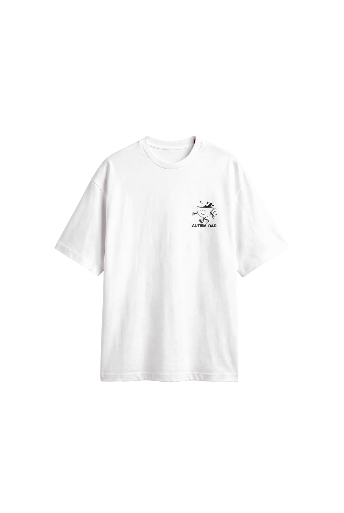 Always Sleepy Autism Dad - Men's T-Shirt Oversized Fit · front