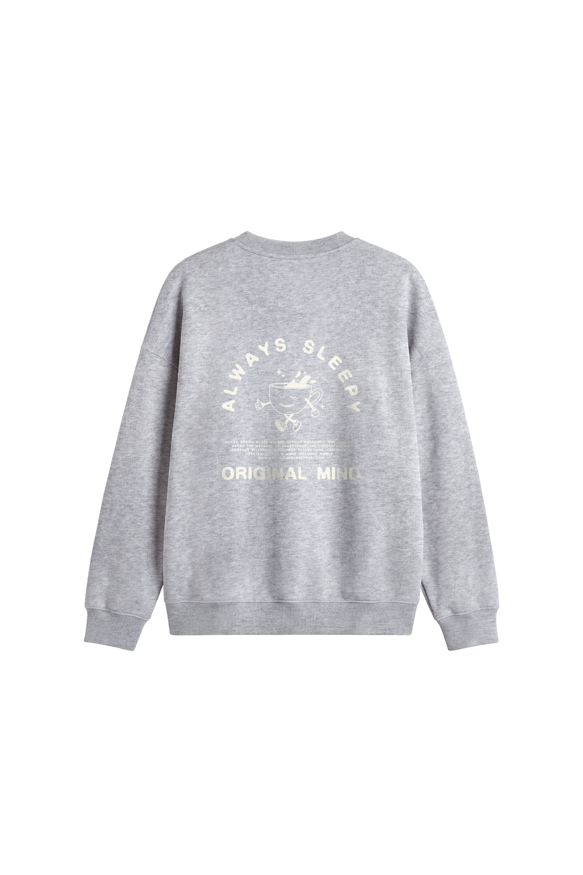Always Sleepy Original -  Men’s Sweatshirt regular fit — back