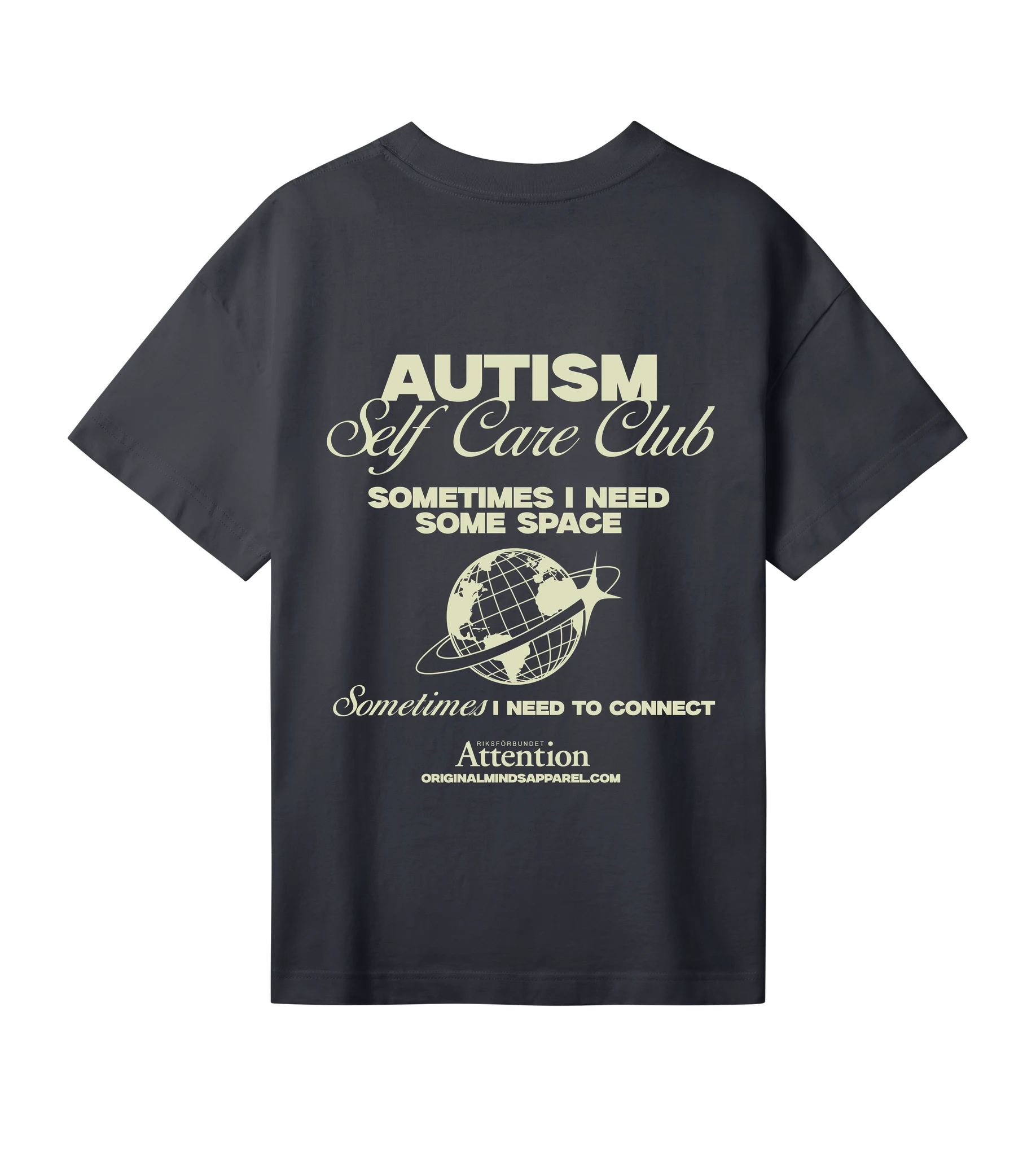 Attention Autism - Women’s T-shirt oversized fit — back