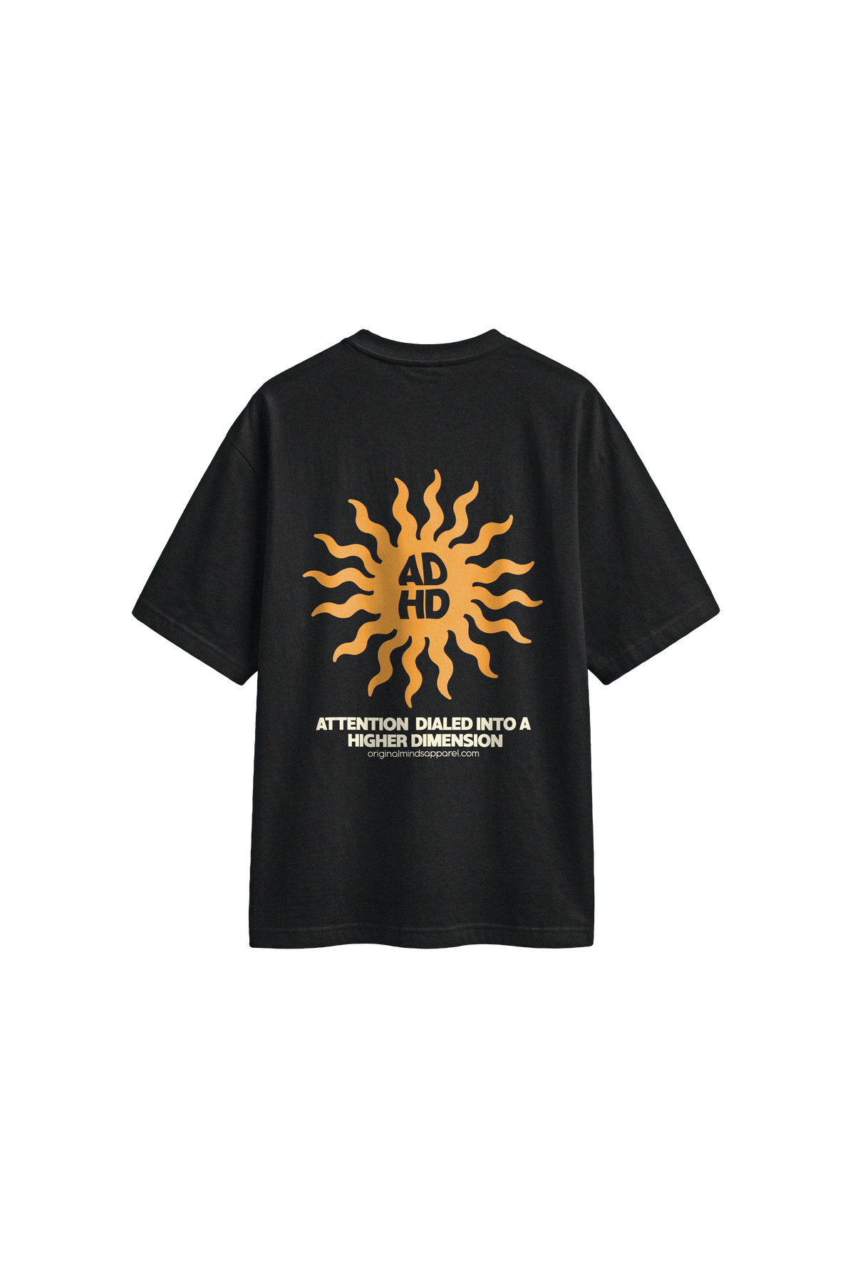 Attention Dialed Higher - Men's T-Shirt Oversized Fit back