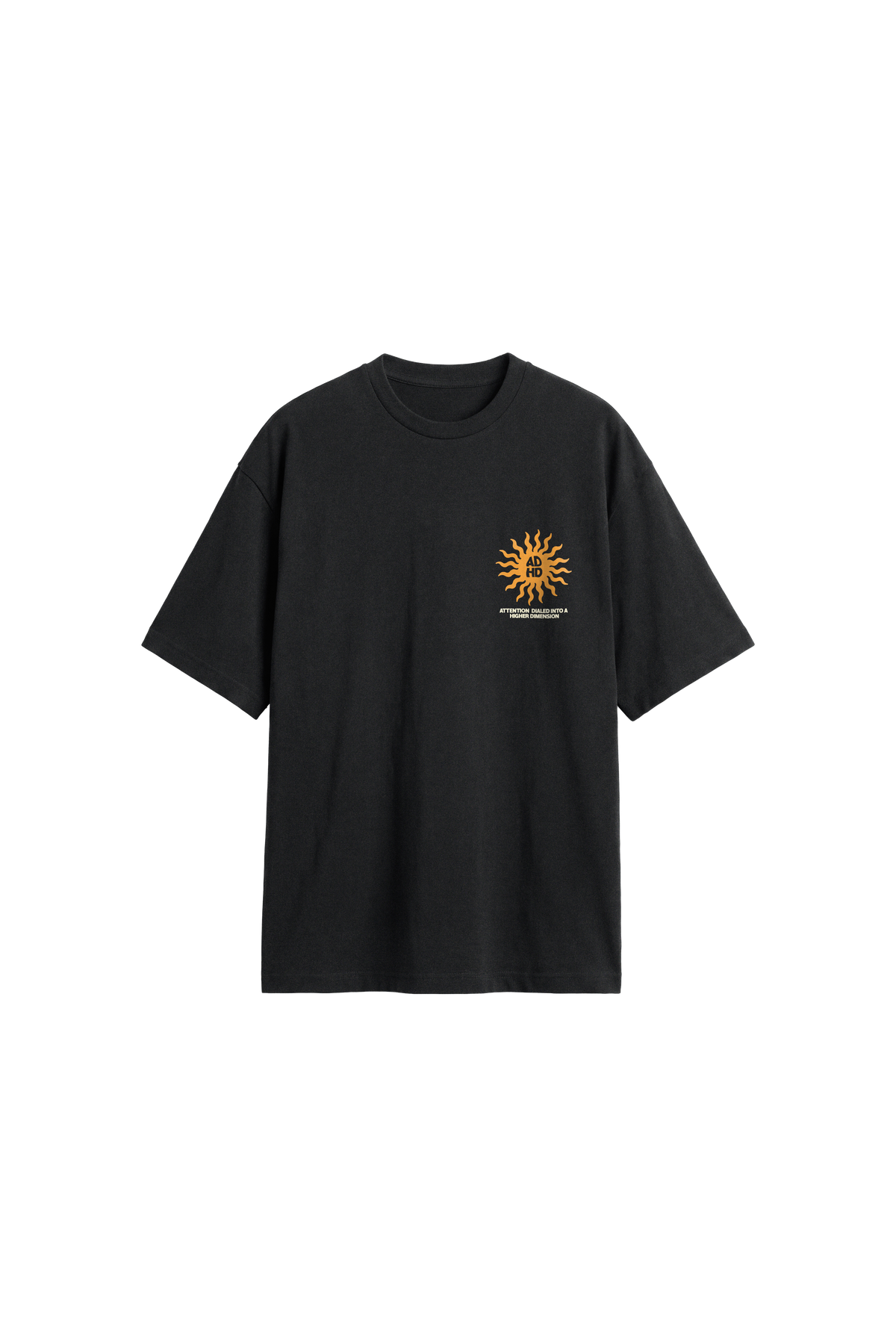 Attention Dialed Higher - Men's T-Shirt Oversized Fit front