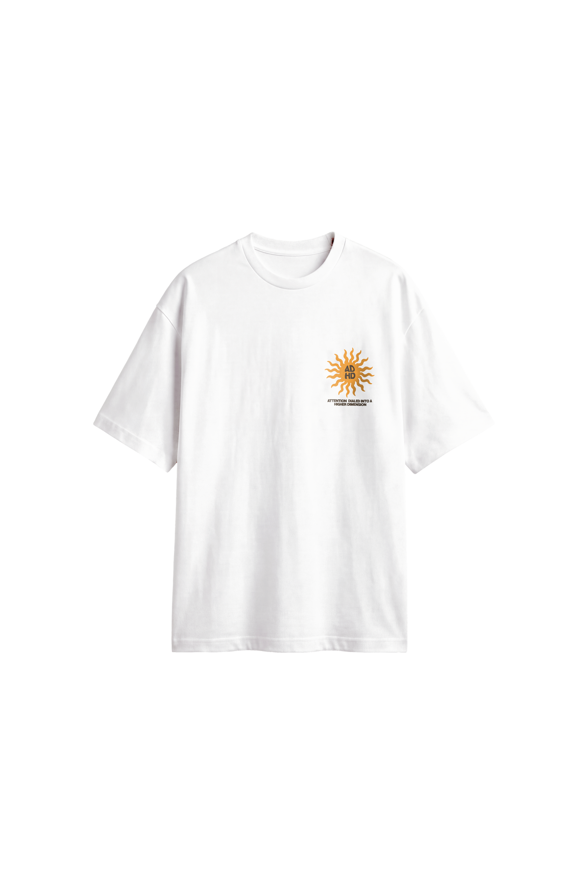 Attention Dialed Higher - Men's T-Shirt Oversized Fit front
