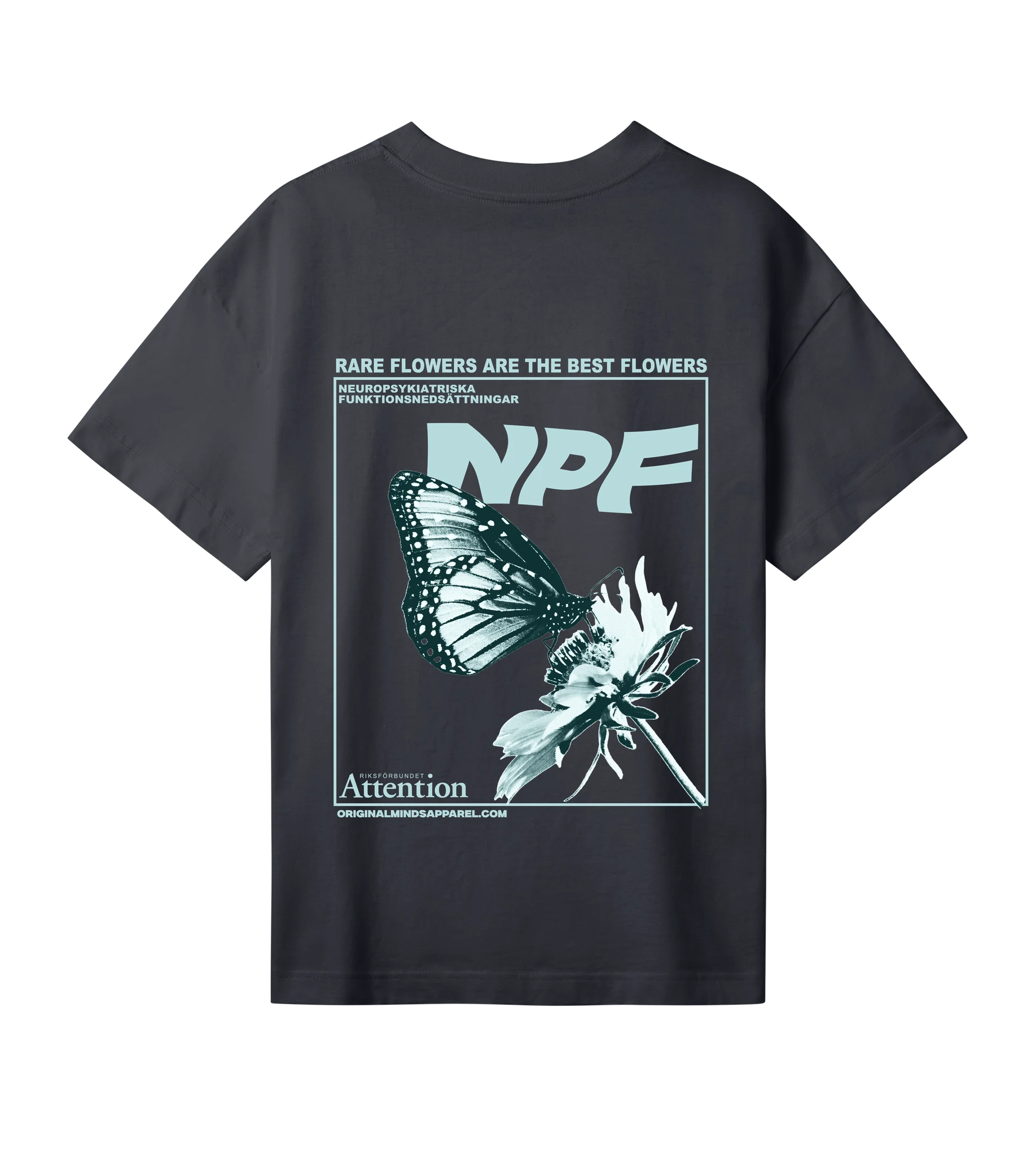 Attention NPF - Women’s T-shirt oversized fit — back