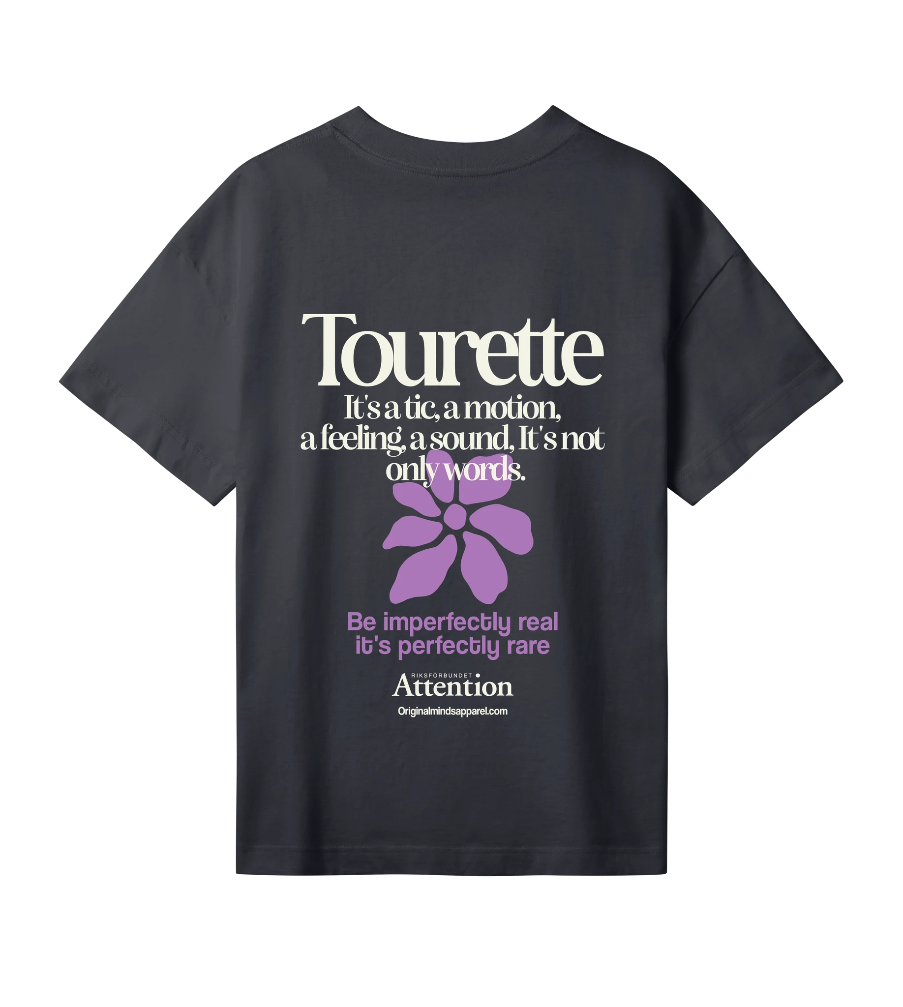 Attention Tourette - Women’s T-shirt oversized fit — back
