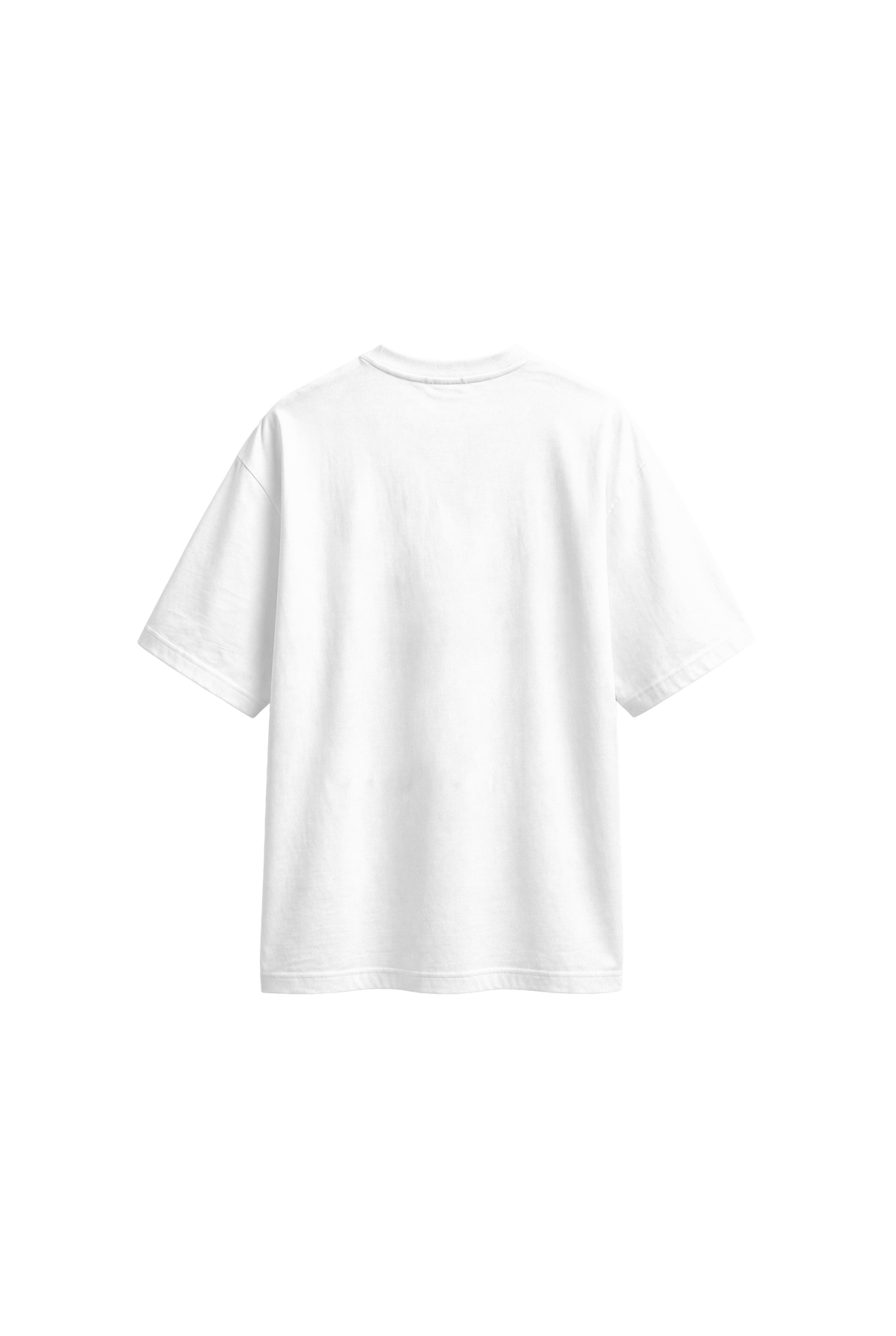 Autism Father - Men's T-Shirt Oversized Fit — Off white — back
