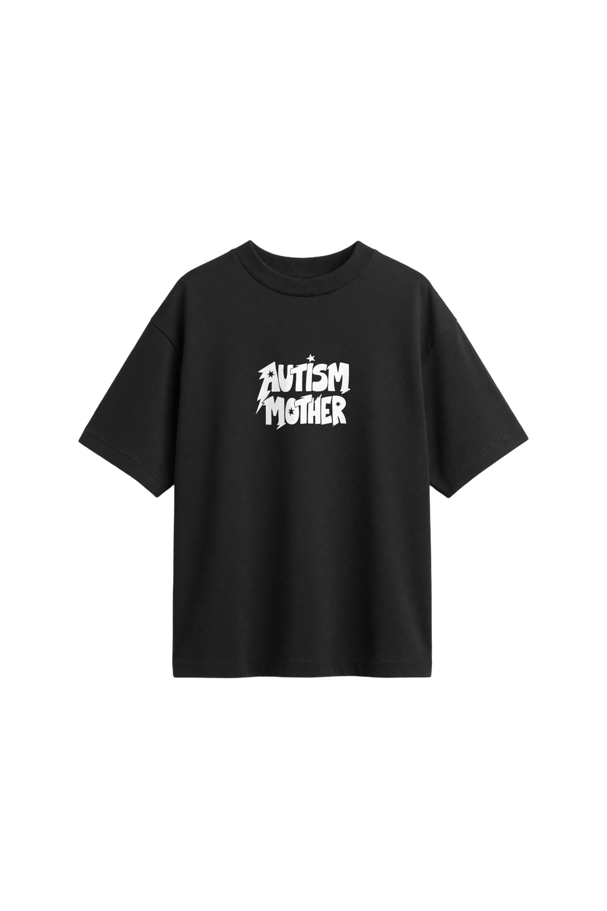 Autism Mother - Women's T-shirt Oversized Fit · Off black · front
