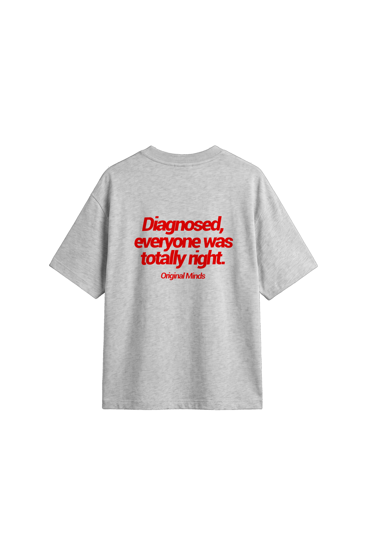 Diagnosed - Womens T-shirt Loose Fit — back