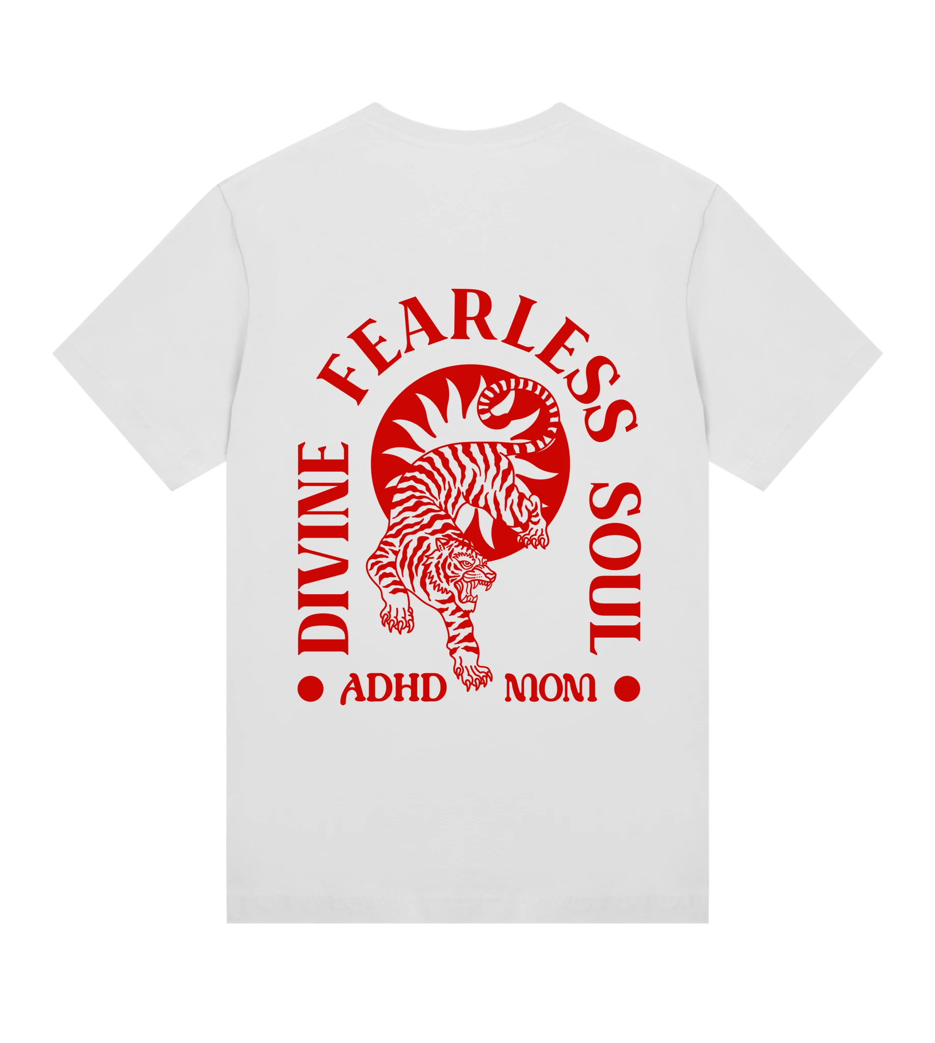 Divine Fearless ADHD Mom - Women’s T-shirt Regular fit — back