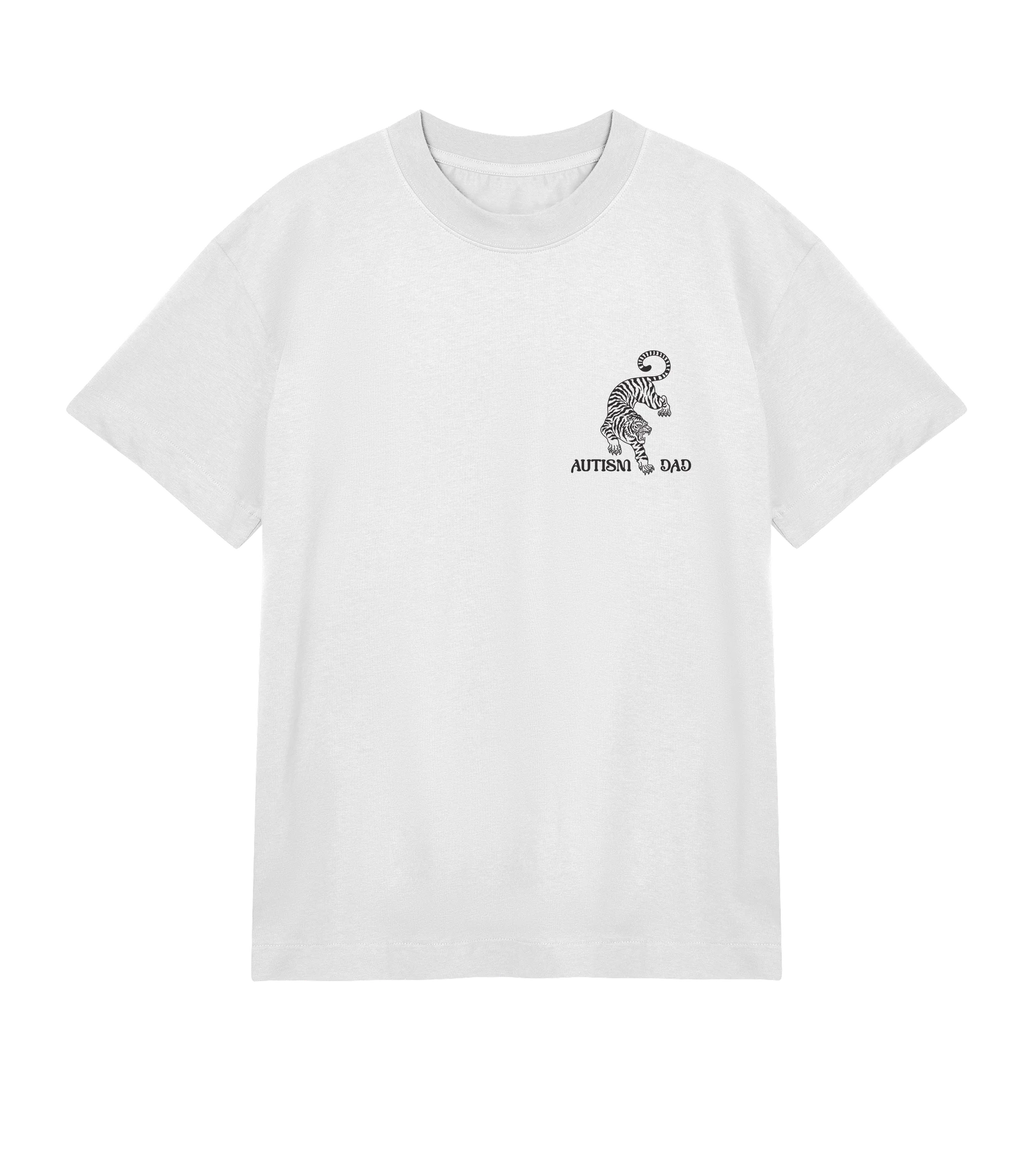 Divine Fearless Autism Dad -  Men’s T-shirt boxy fit