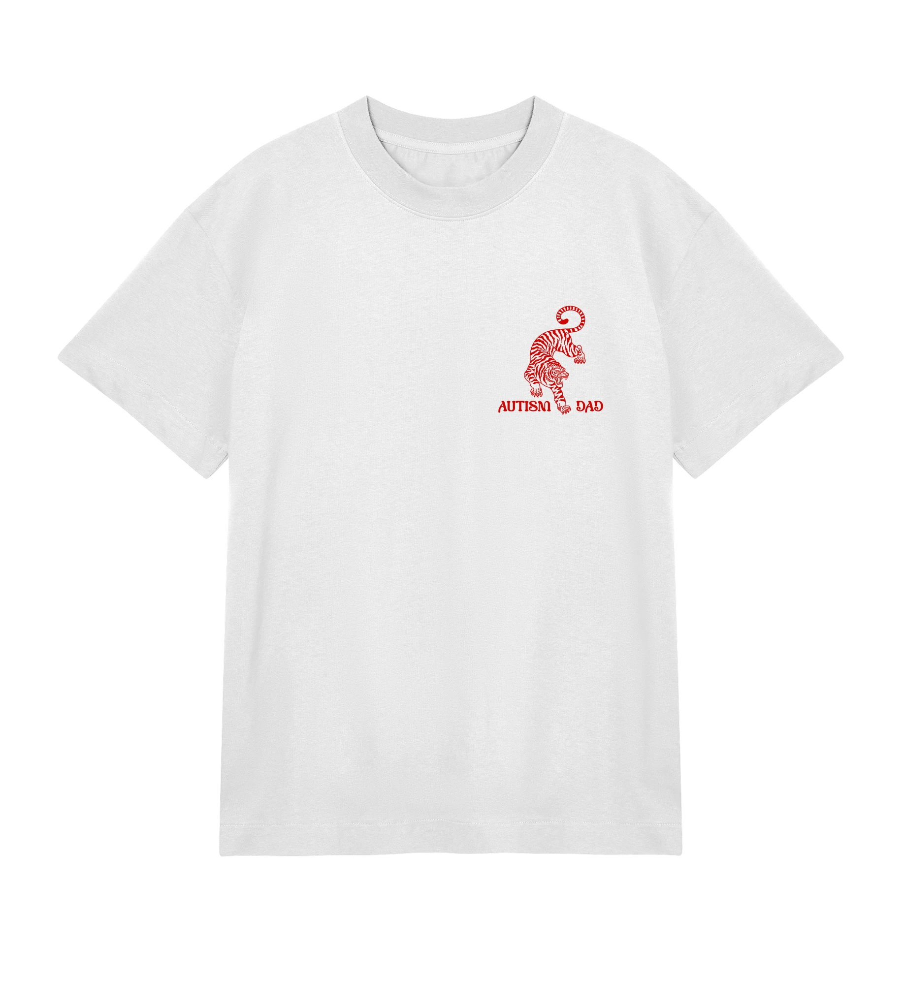 Divine Fearless Autism Dad -  Men’s T-shirt boxy fit