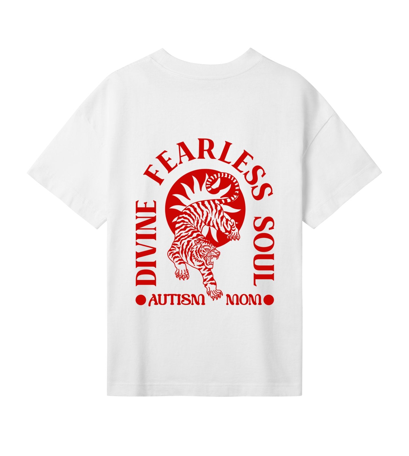 Divine Fearless Mom - Womens Boxy Tee
