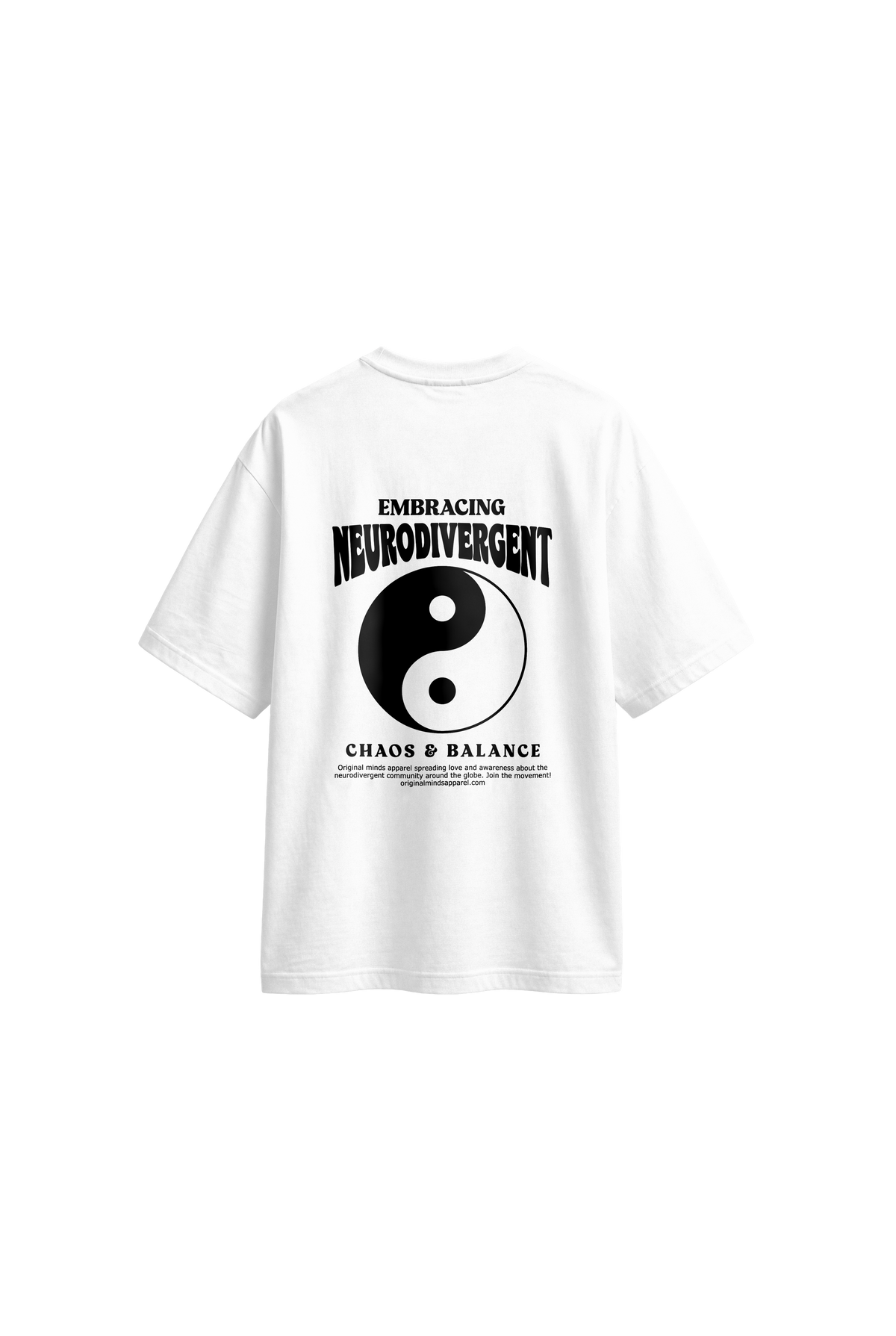 Embracing Neurodivergent -  Men’s T-shirt boxy fit — back