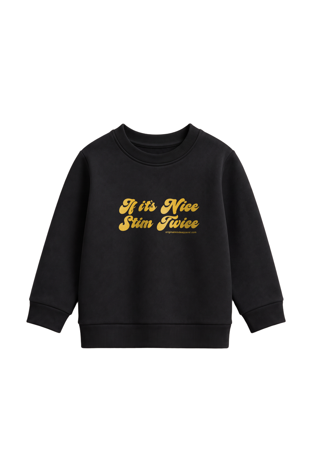 If it's nice, stim twice - kids sweat