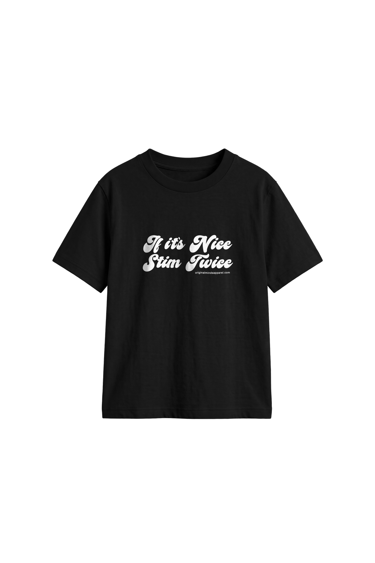 If it's nice, stim twice - kids tee