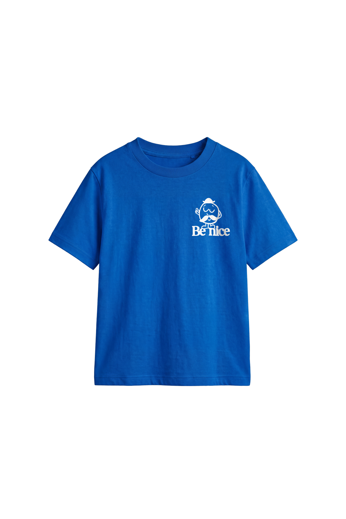 Important to be nice - Kids T-shirt Bright Royal — front