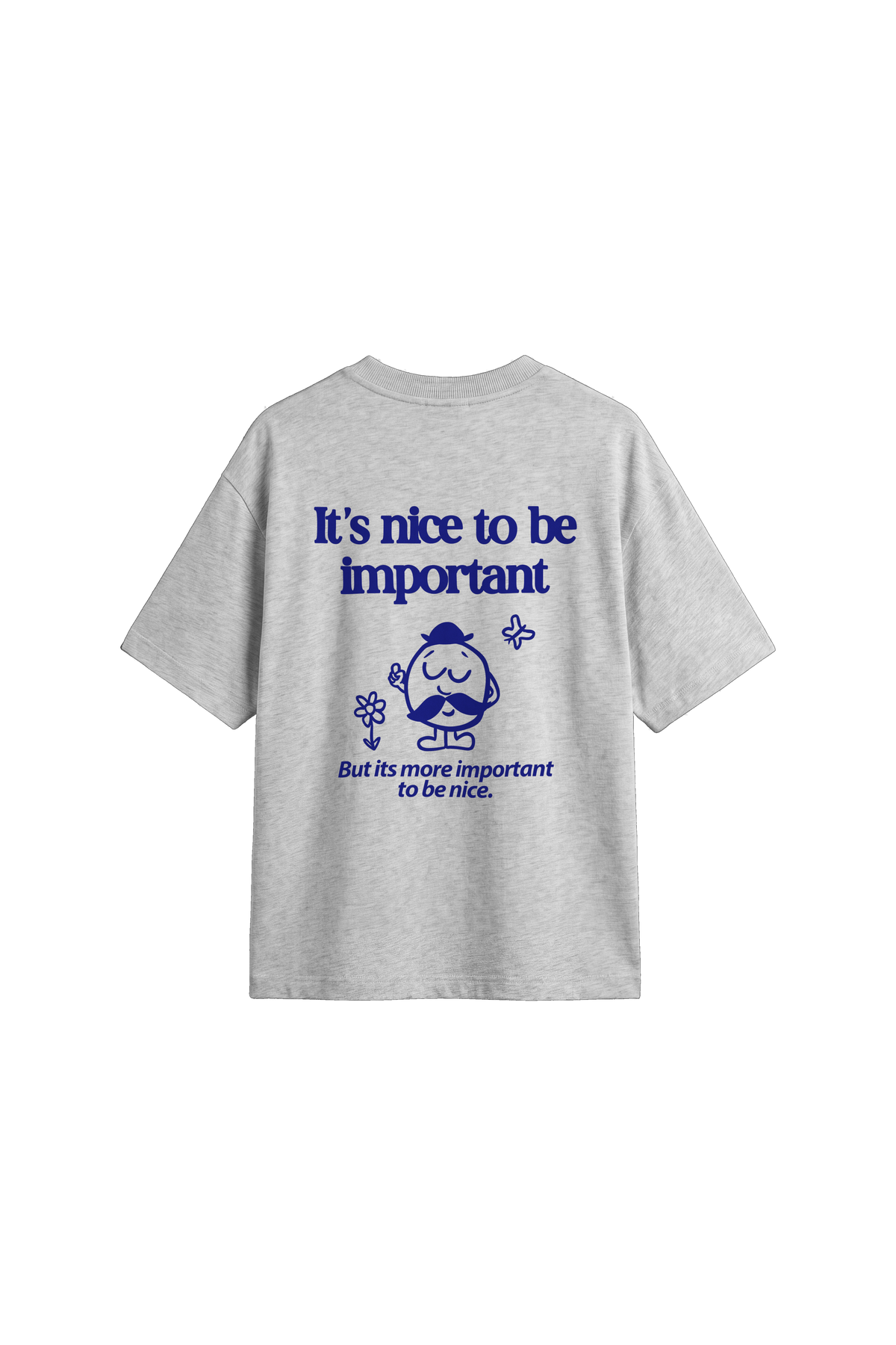 Important To Be Nice - Womens T-shirt Loose Fit — back