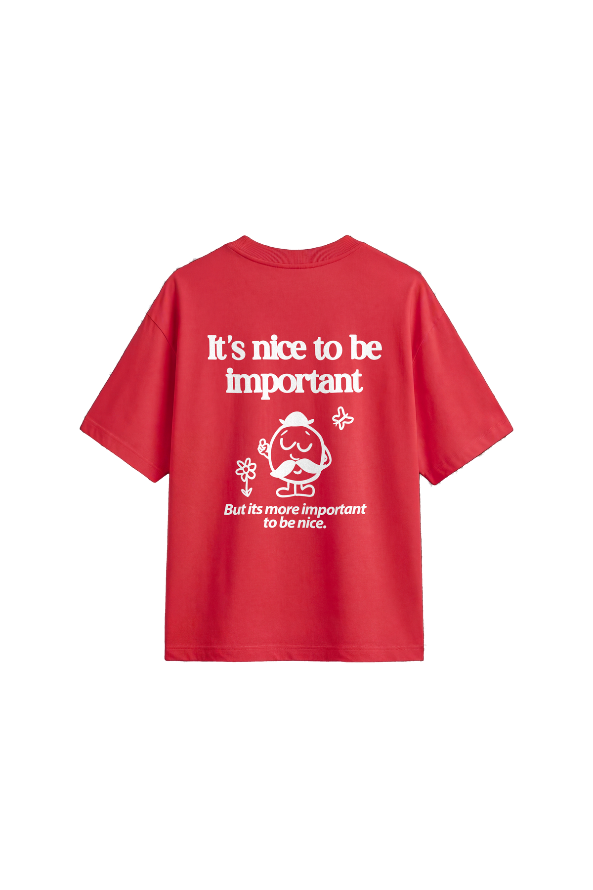 Important To Be Nice - Womens T-shirt Loose Fit — back
