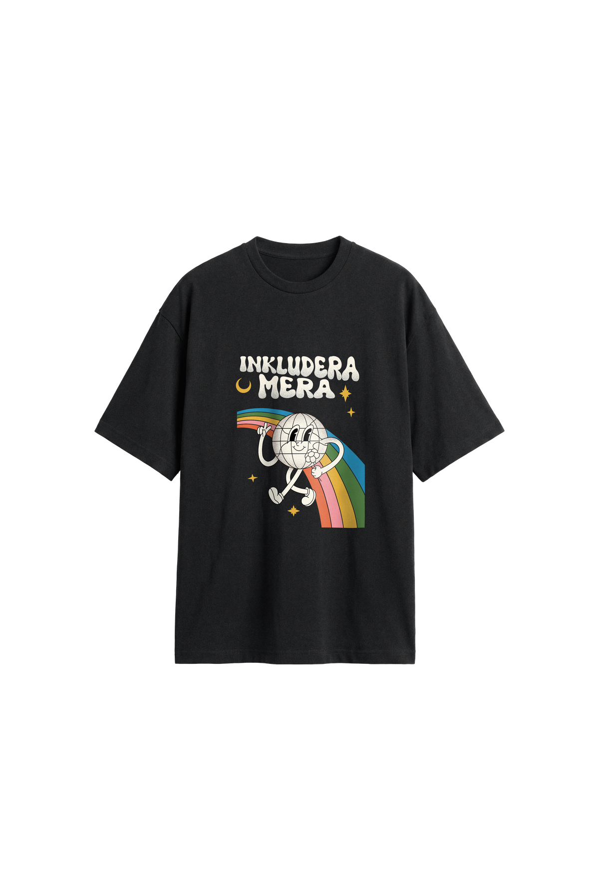 Inkludera Mera - Men's T-Shirt Oversized Fit front