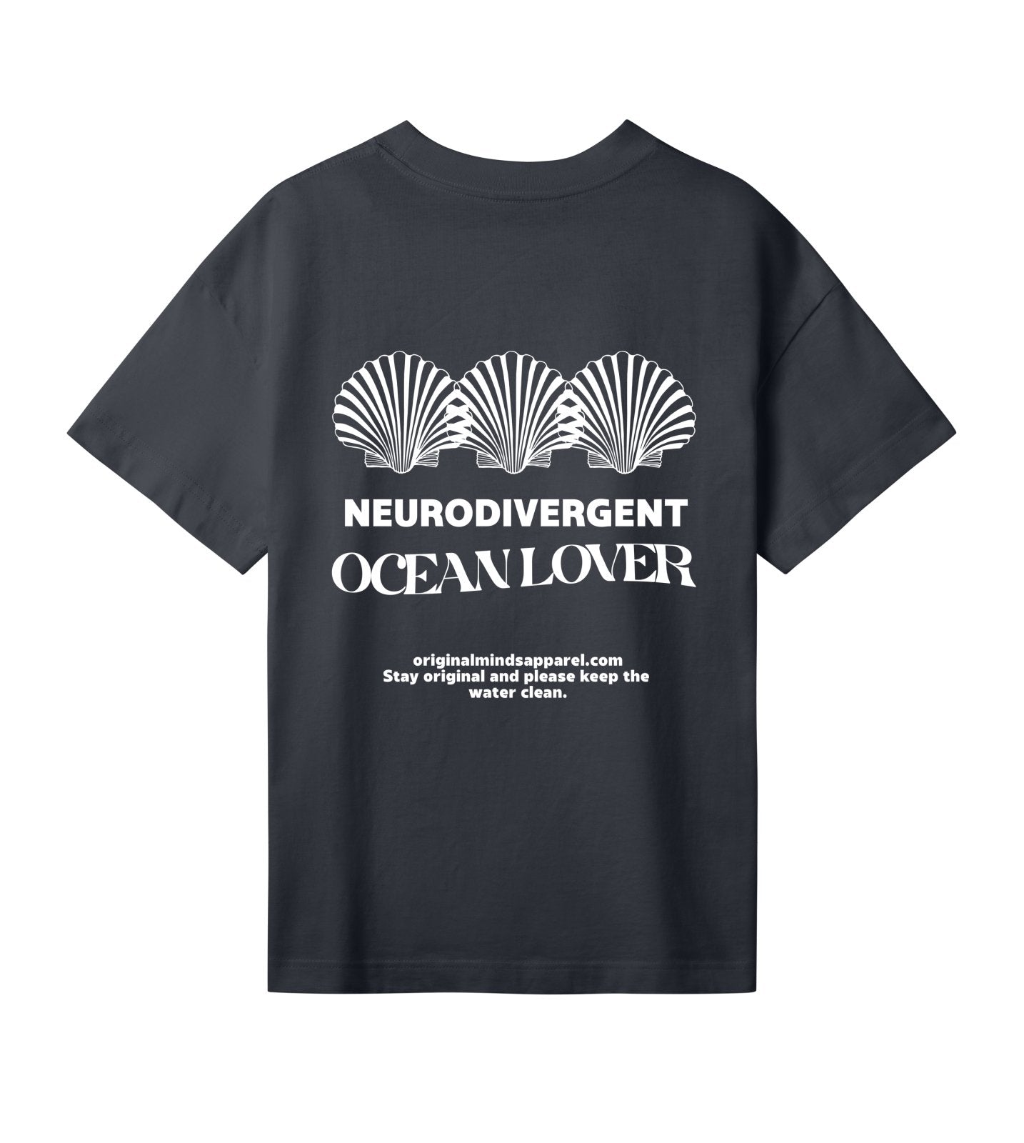 Neurodivergent Ocean Lover - Women Boxy Tee