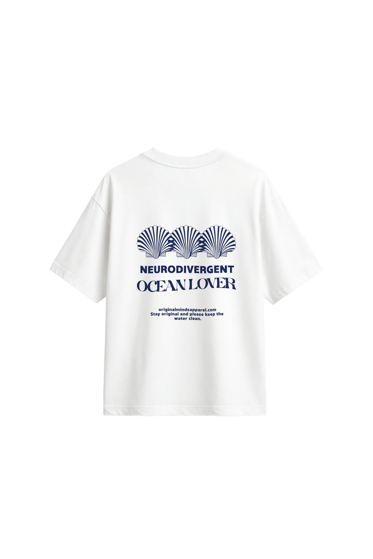 Neurodivergent Ocean Lover back