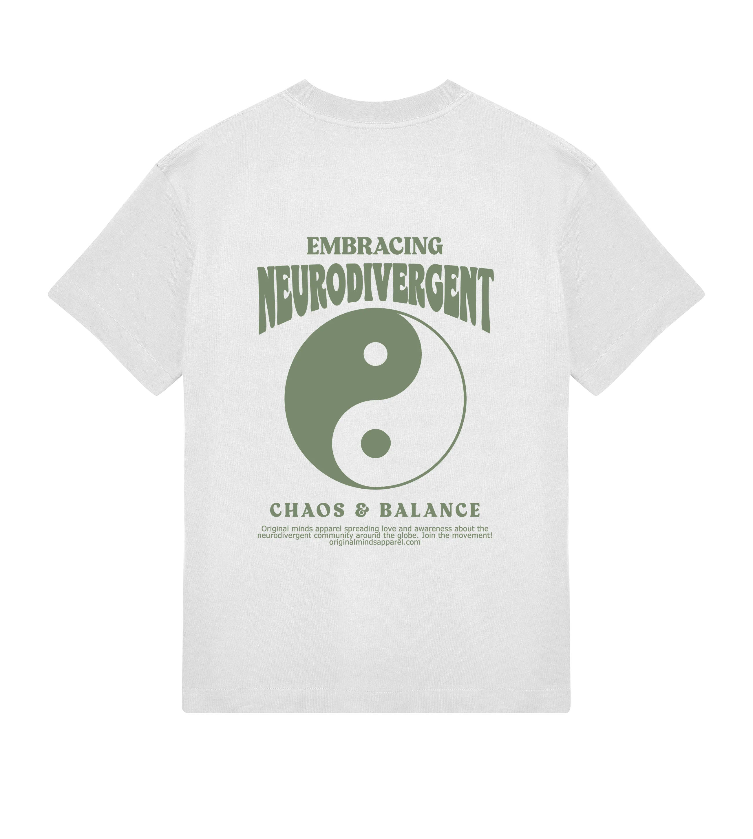 Embracing Neurodivergent - Men's T-Shirt Oversized Fit