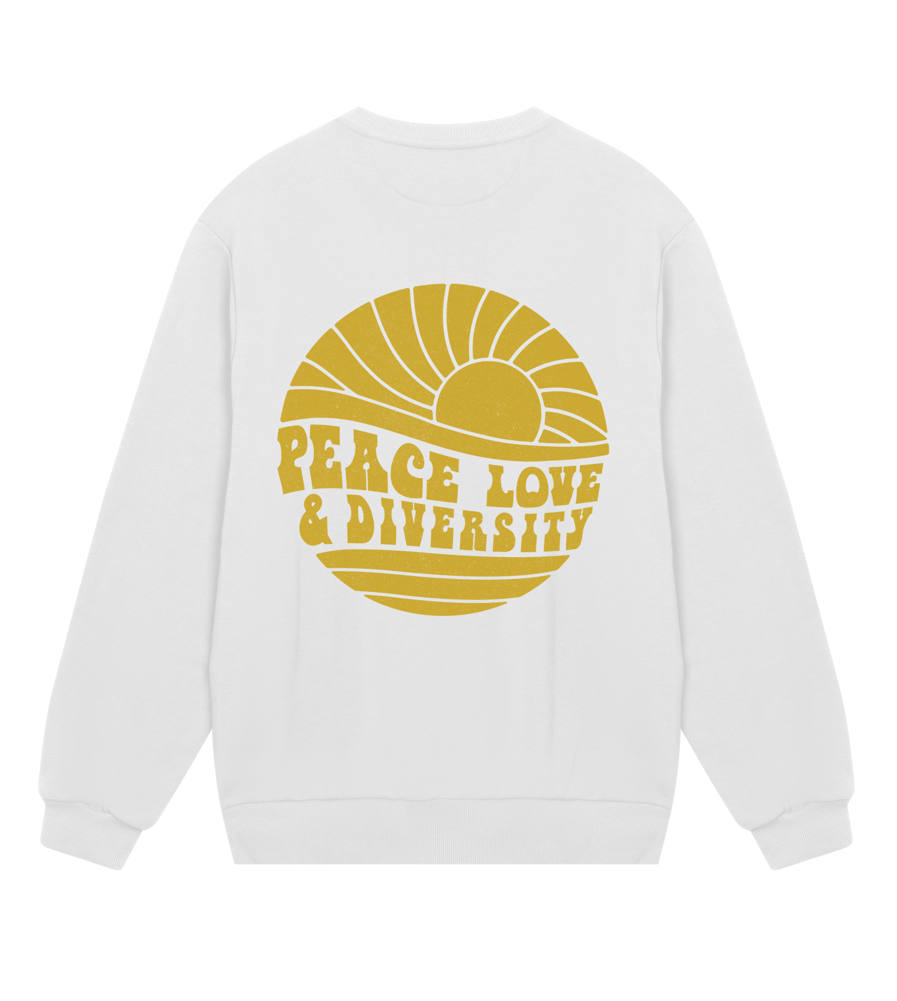 peace love diversity - men reg sweat