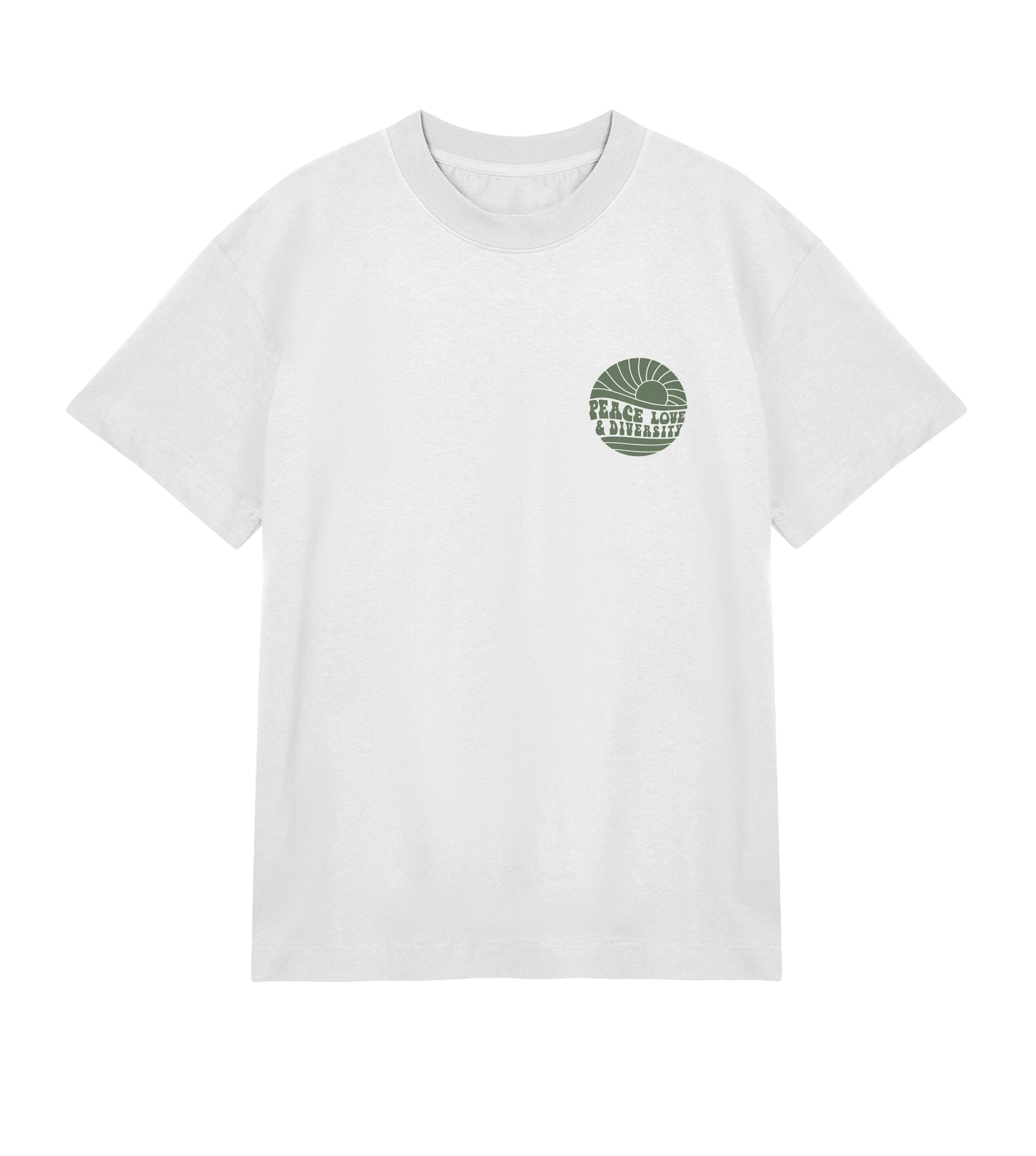Peace Love Diversity -  Men’s T-shirt boxy fit