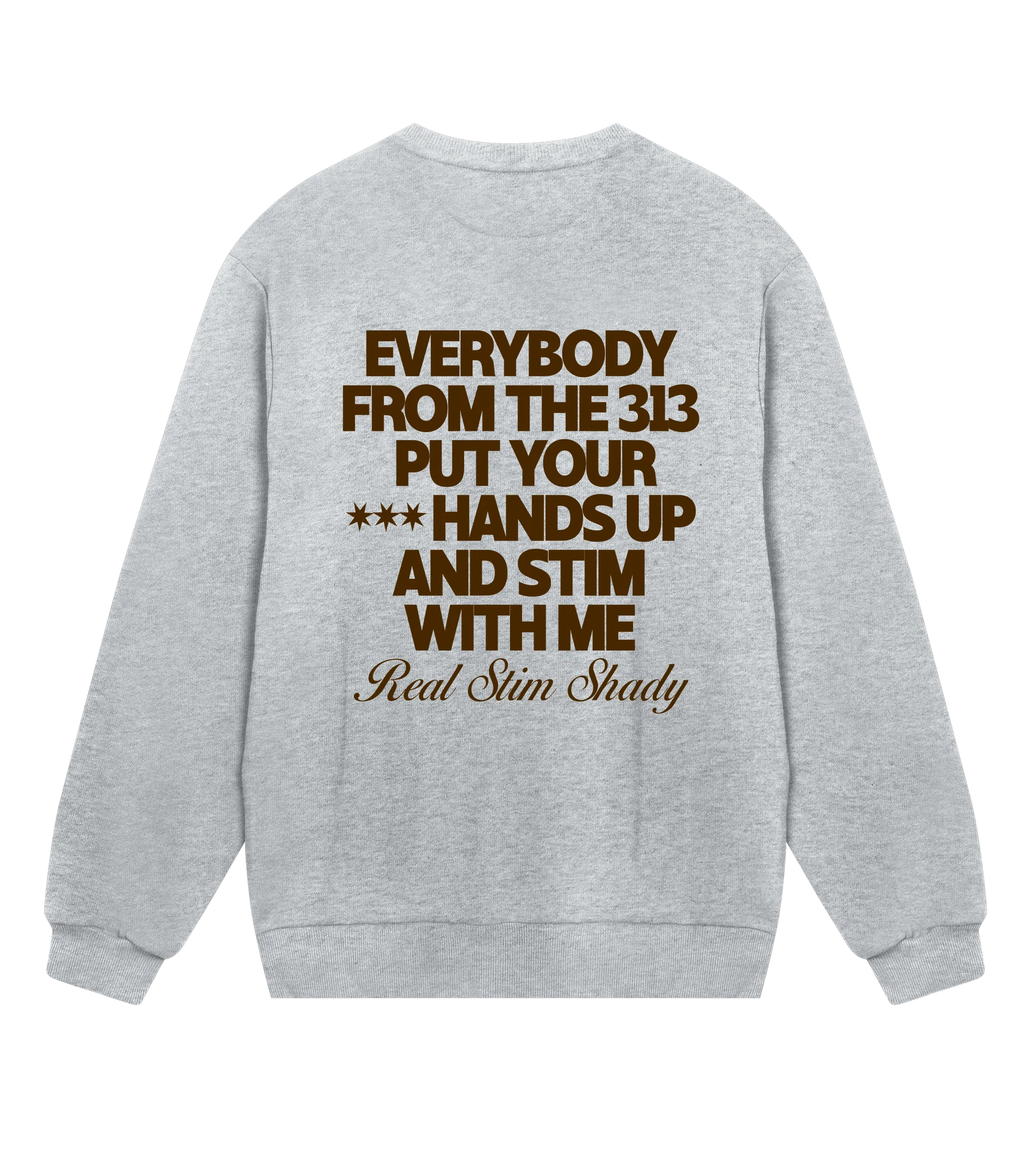Real Stim Shady -  Men’s Sweatshirt regular fit — back