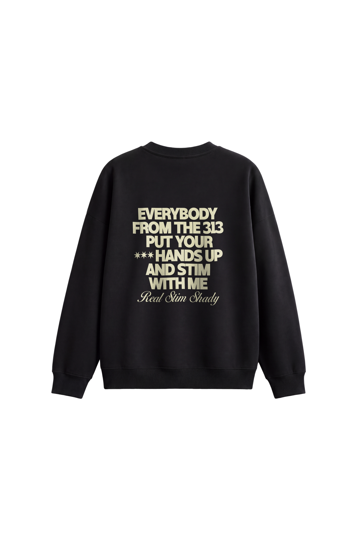 Real Stim Shady -  Men’s Sweatshirt regular fit — back