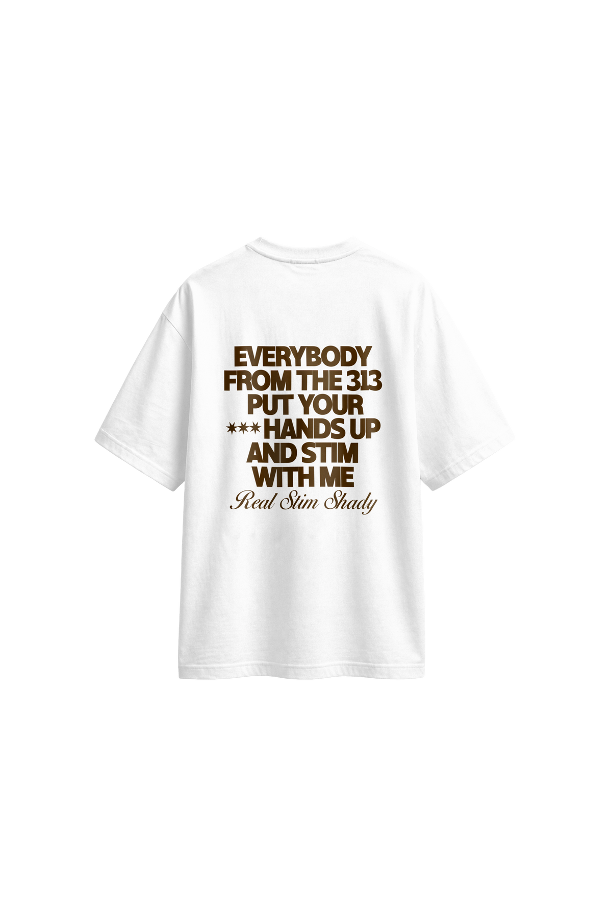 Real Stim Shady - Men's T-Shirt Oversized Fit back