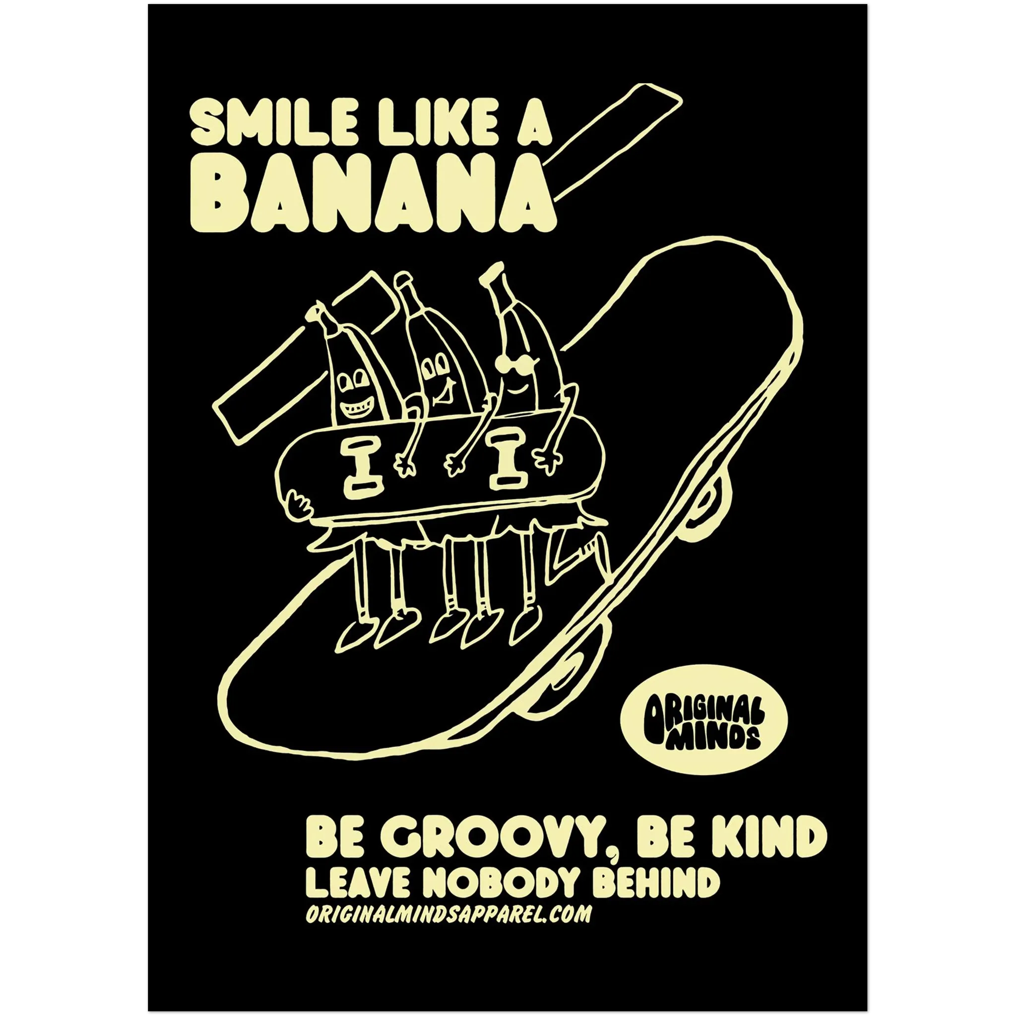 Smile Like A Banana - Poster
