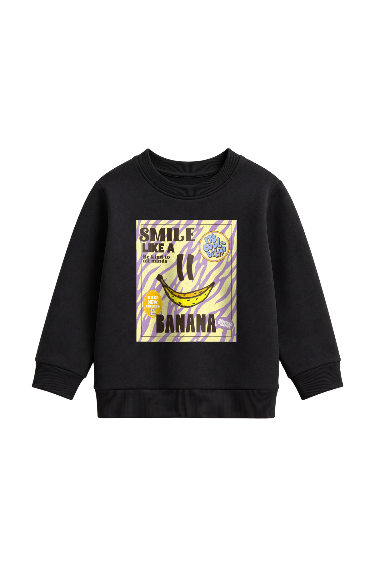 Smile Like A Banana - Kids Sweatshirt