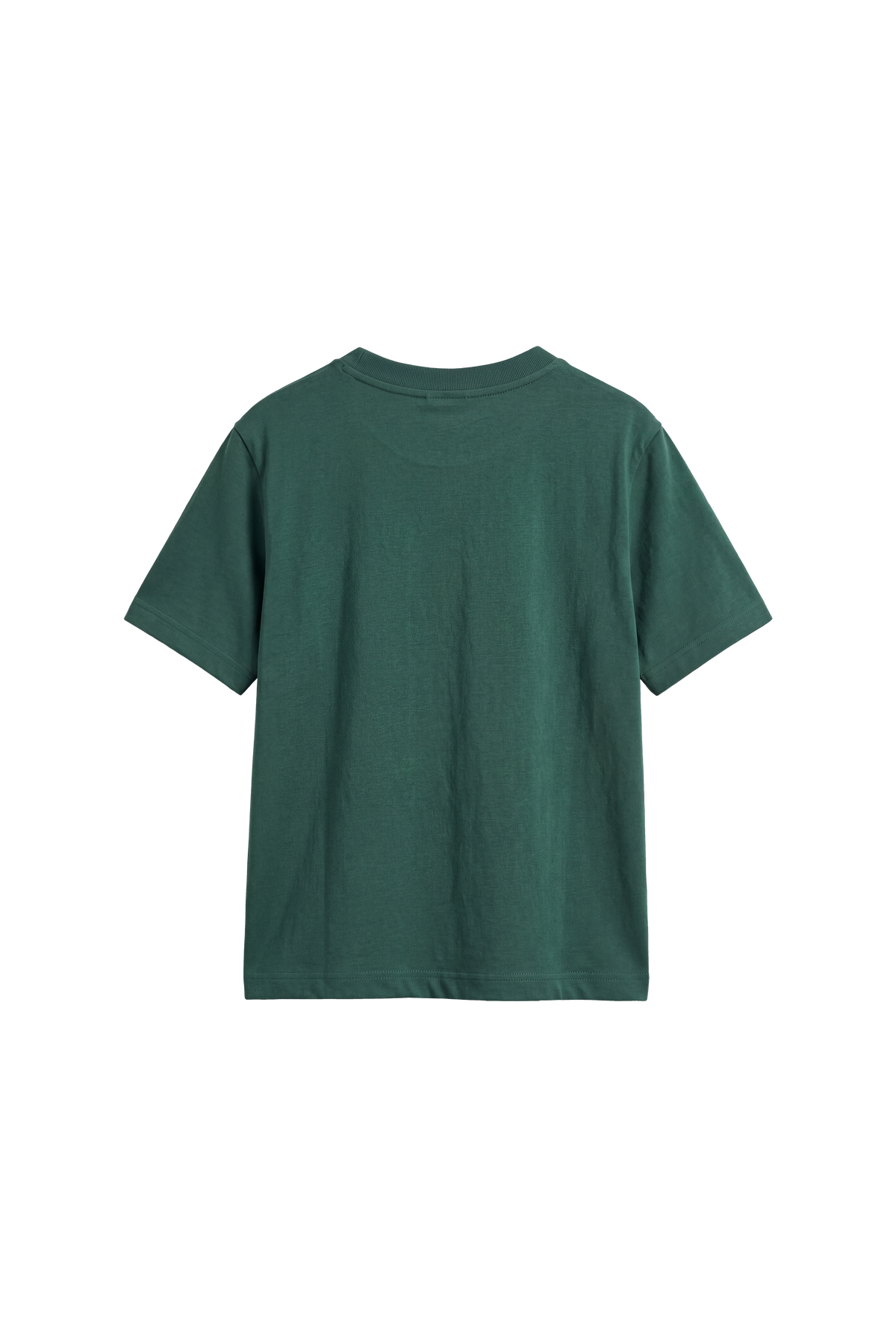 Smile Like A Banana - Kids T-shirt Bottle Green — back